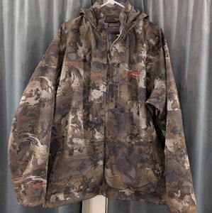 Sitka XXL Jetstream Jacket, Jetstream Beanie, and XL Gloves - Optifade Timber